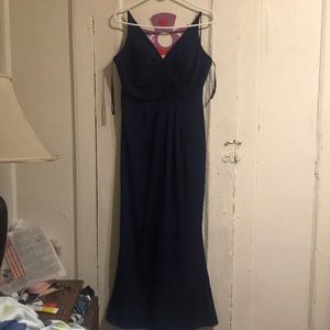 Faviana 7755 Navy Prom Dress